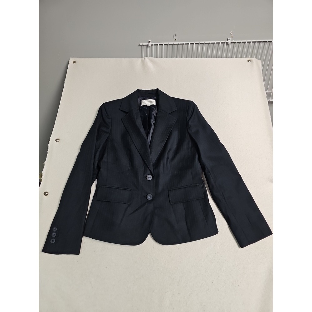 Jones New York Suit Separates Navy Pinstripe Blazer Jacket Womens‎ Size 6 Office